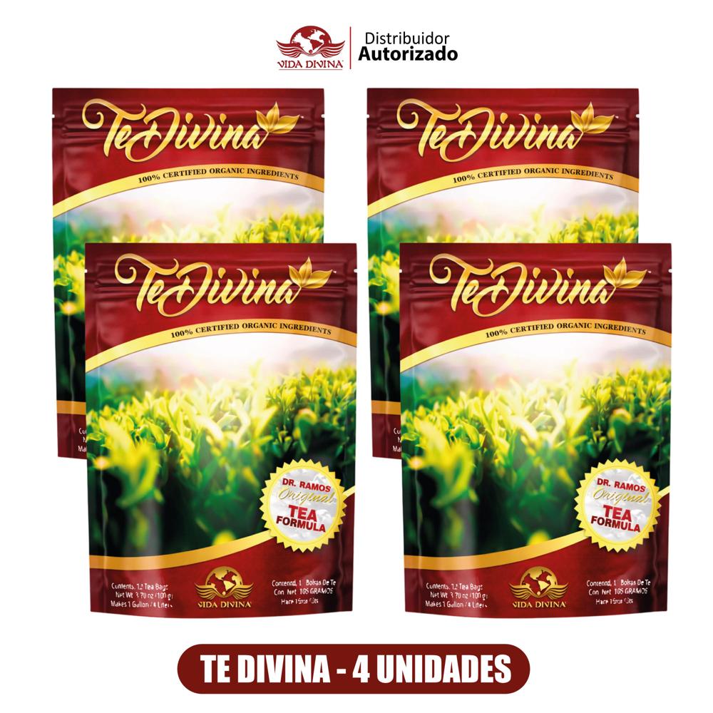 Te Divina Original - 4 Unidades