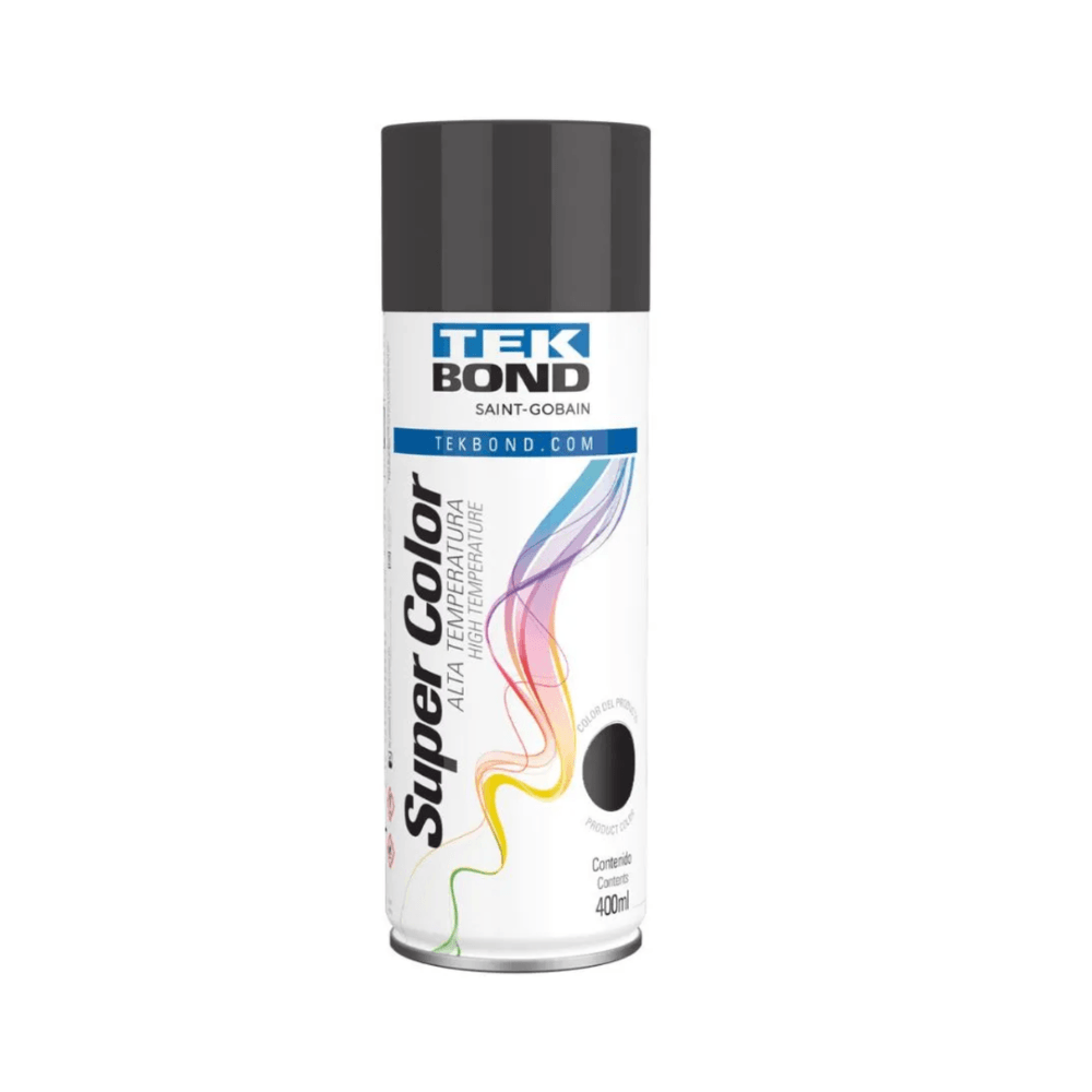 SPRAY EN ALTA TEMPERATURA NEGRO MATE 400ML