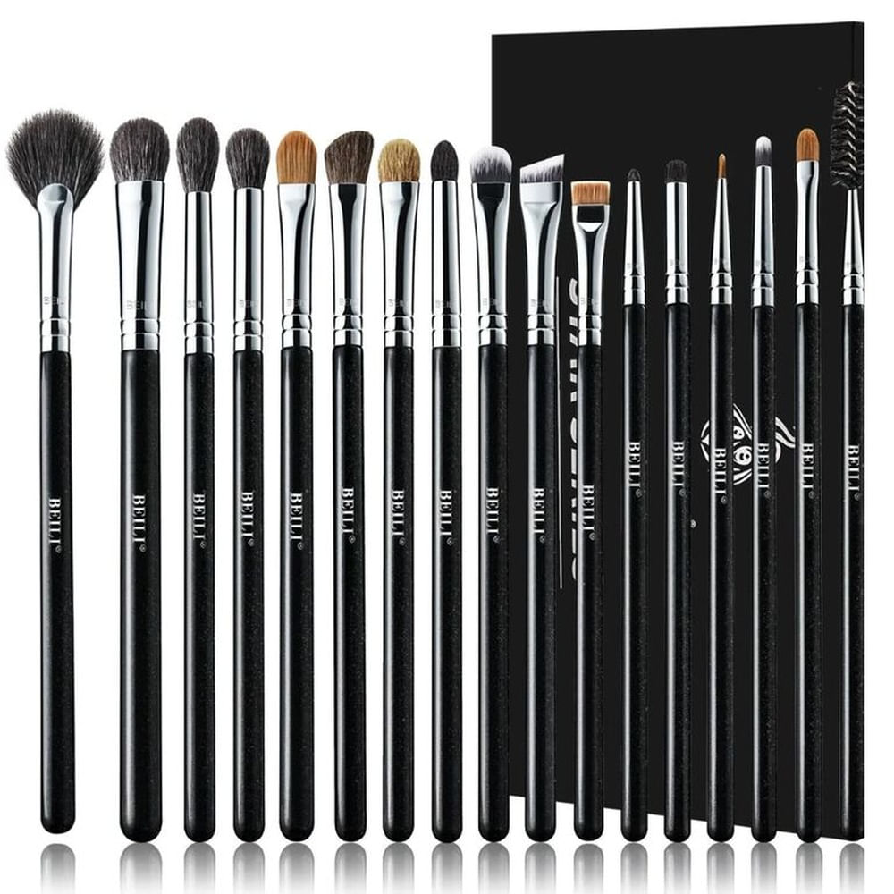 Set 17 Brochas Ojos Profesional - Beili Beauty