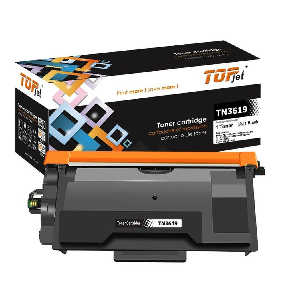 TONER COMPATIBLE PARA BROTHER TN-3619 NEGRO