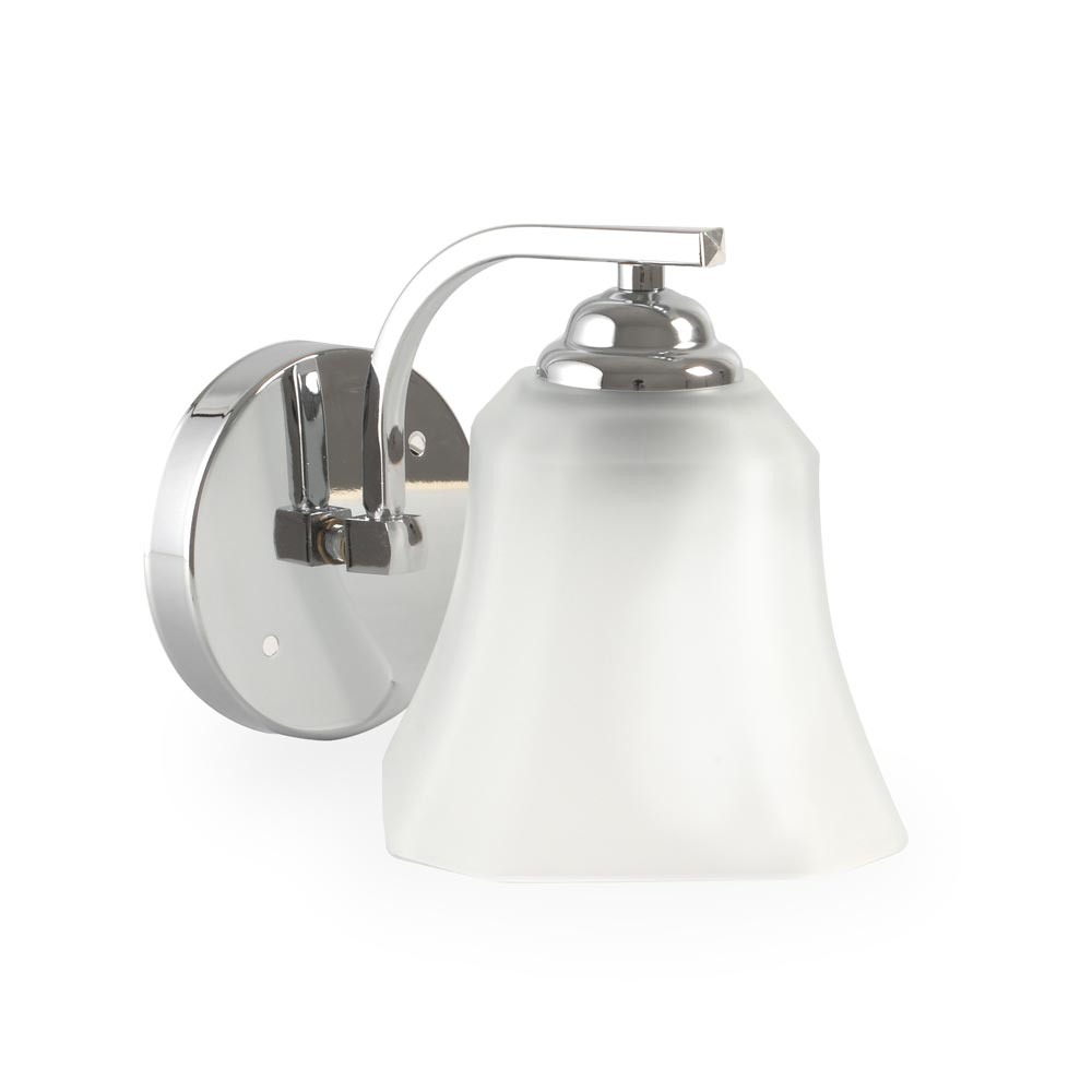 Aplique de pared Melania Cromado E-27 1 Luz Orange