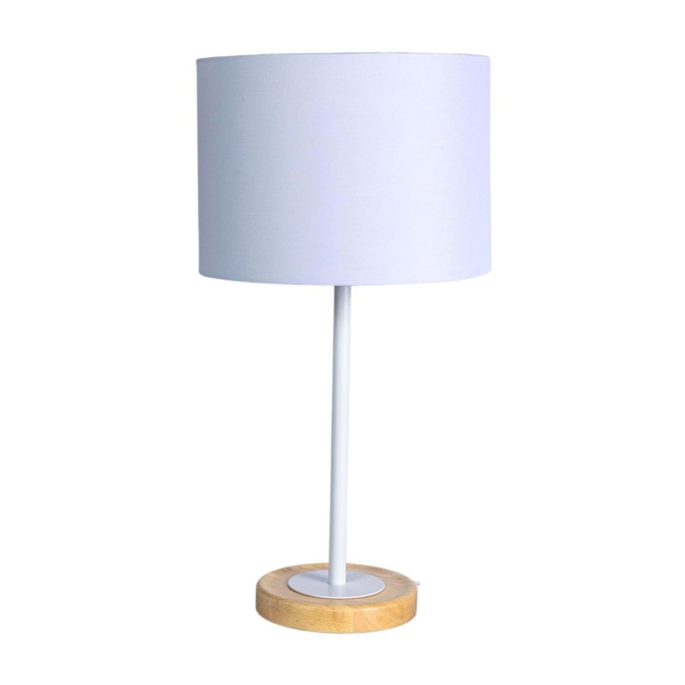 Lámpara de Mesa Trendy Beverly Hills Blanca 1 Luz E27 Orange