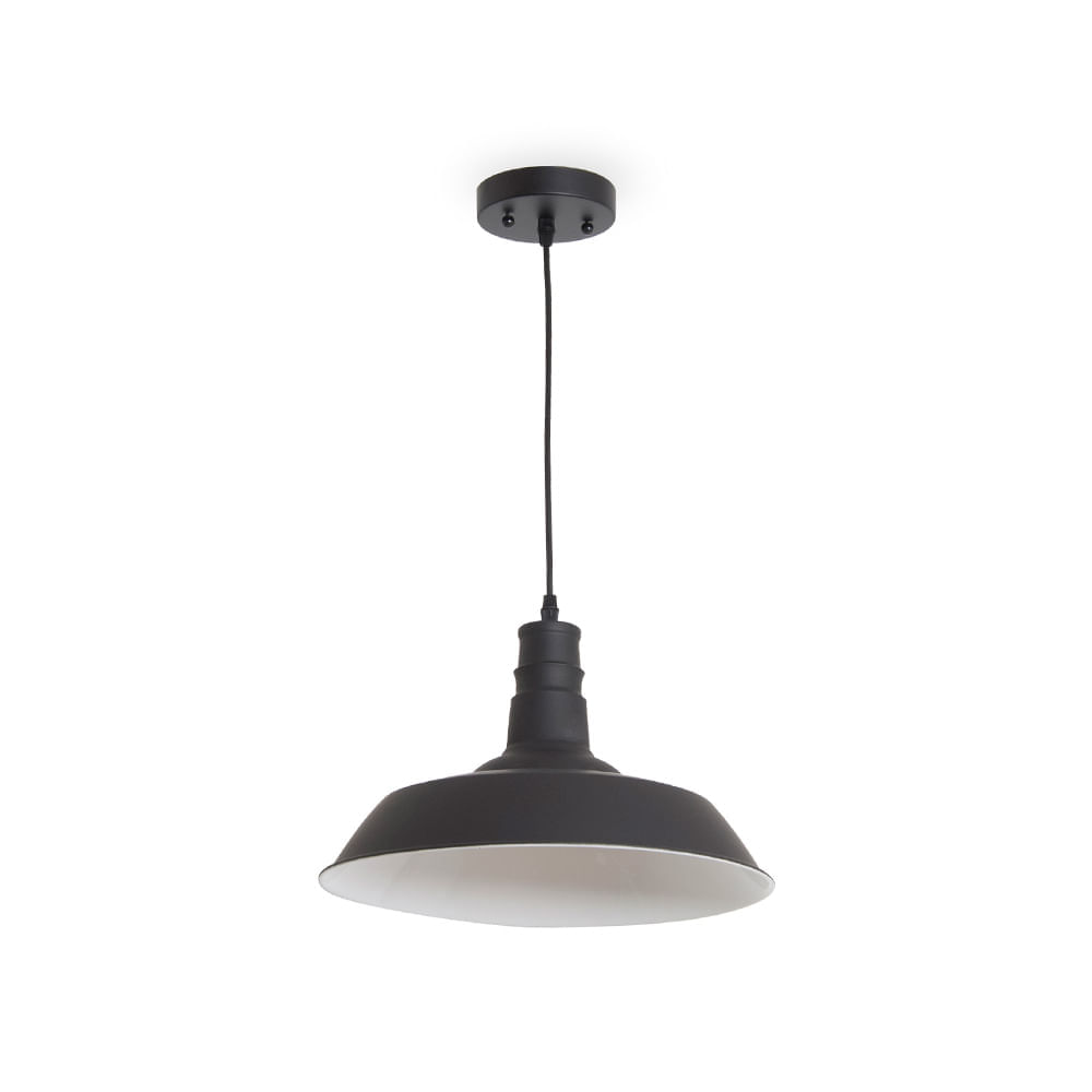 Lámpara colgante Midtown E27 1 luz Orange