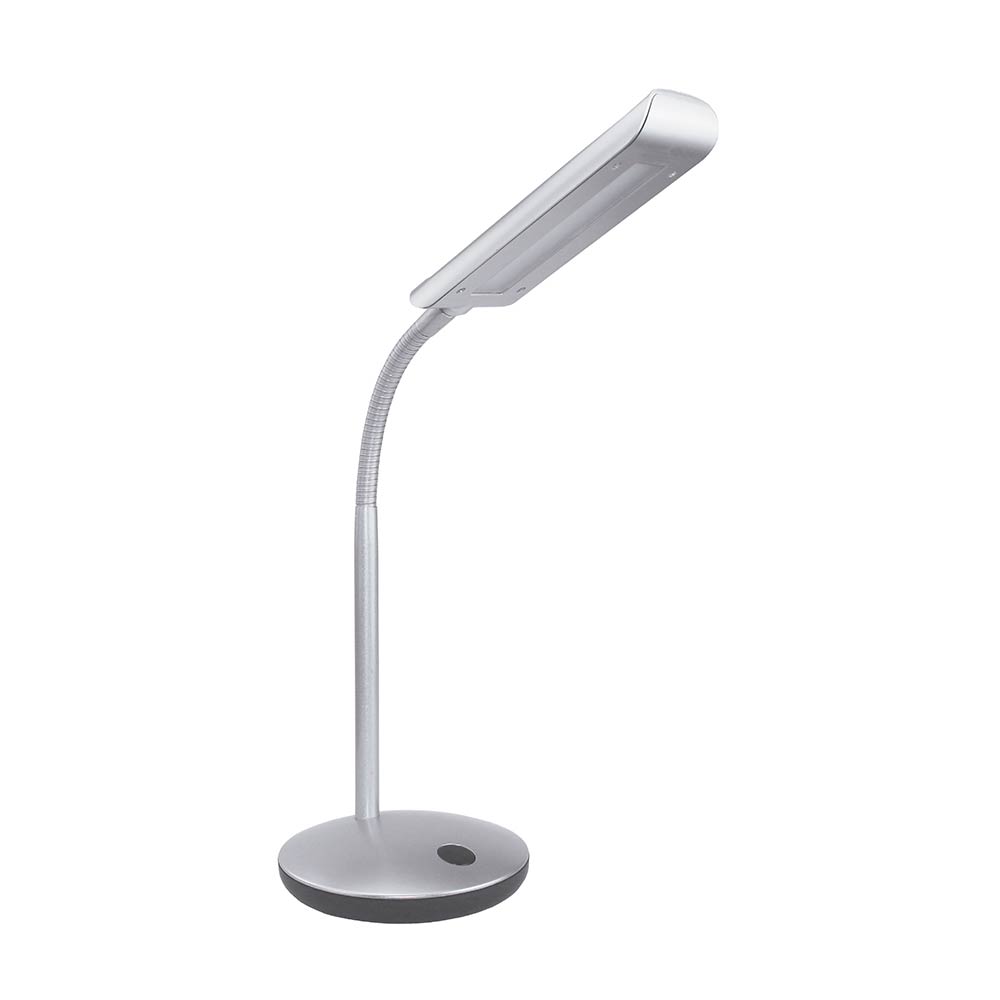 Lámpara de escritorio LED Chic Plata Orange