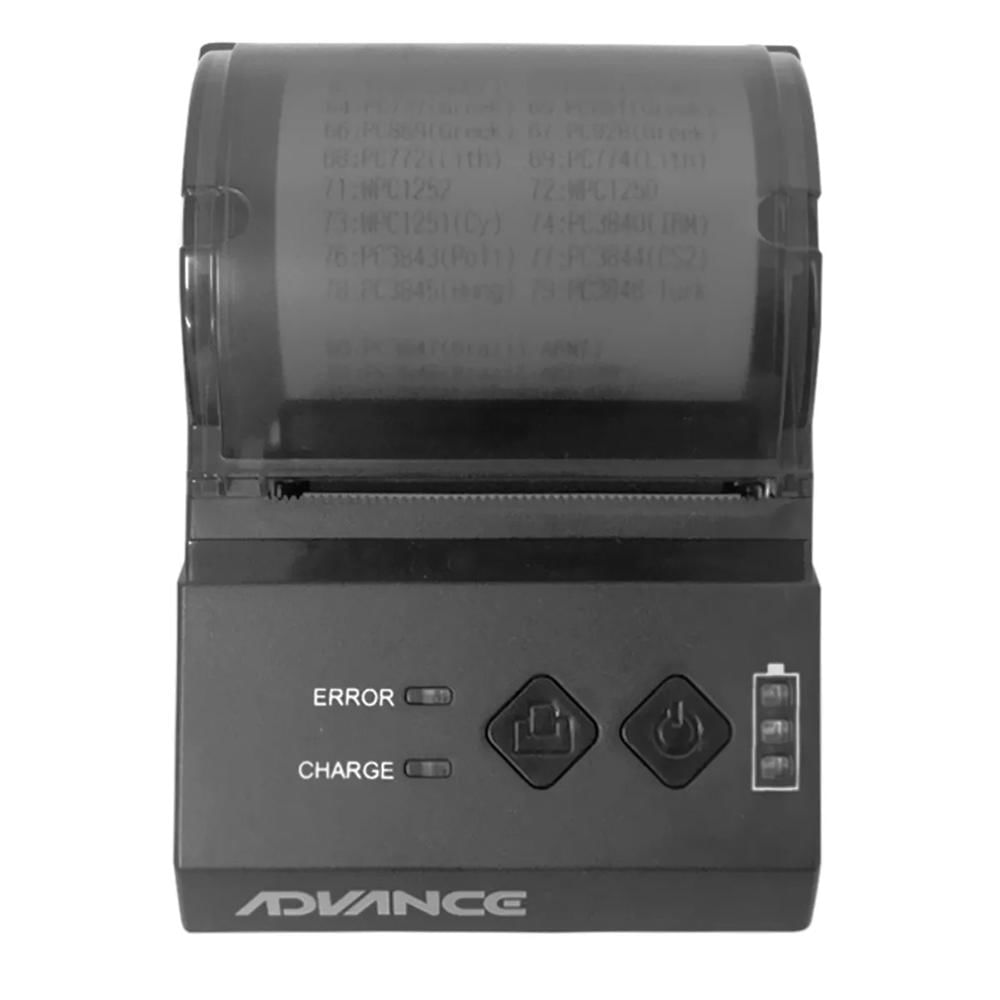 Impresora termica Inalámbrica Advance ADV-7011, velocidad de impresion 90 mm/seg