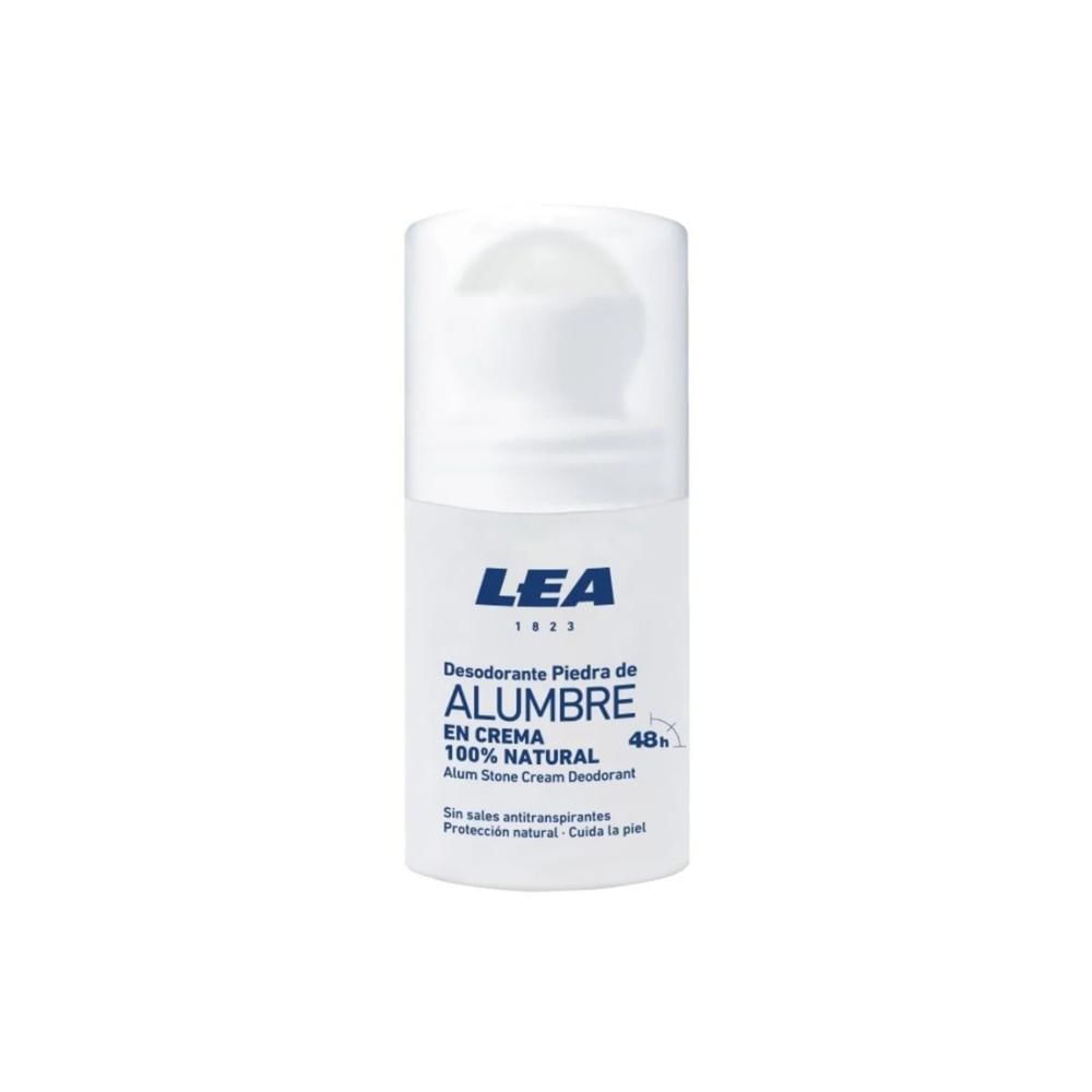 Desodorante Rollon Piedra De Alumbre en Crema 50 Gr Lea