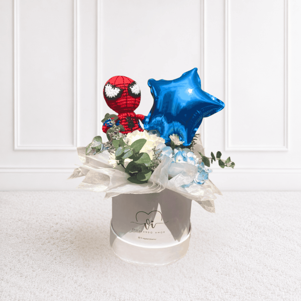 Mini Box Liam con spiderman
