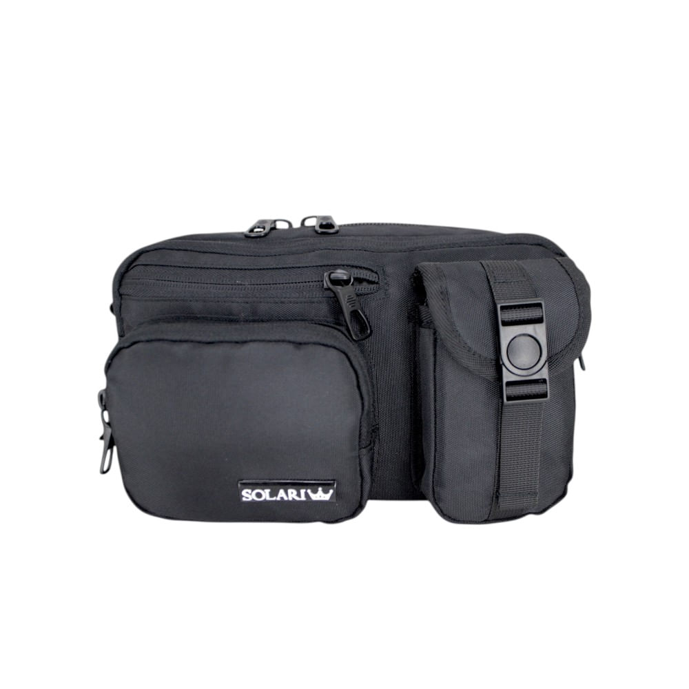 Canguro Morral Hombre DualStrike Negro