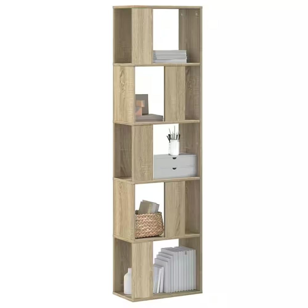 Estante Librero Hanlim 5 repisas Beige | Masiva Home