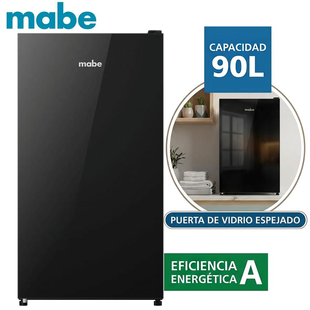 Frigobar de 90 L Negro Mabe - RMF04PV1