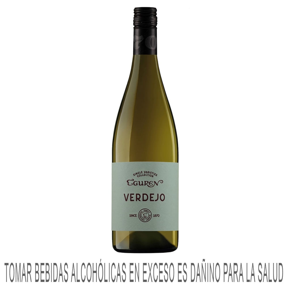 Vino Blanco EGUREN Ugarte Verdejo Botella 750ml