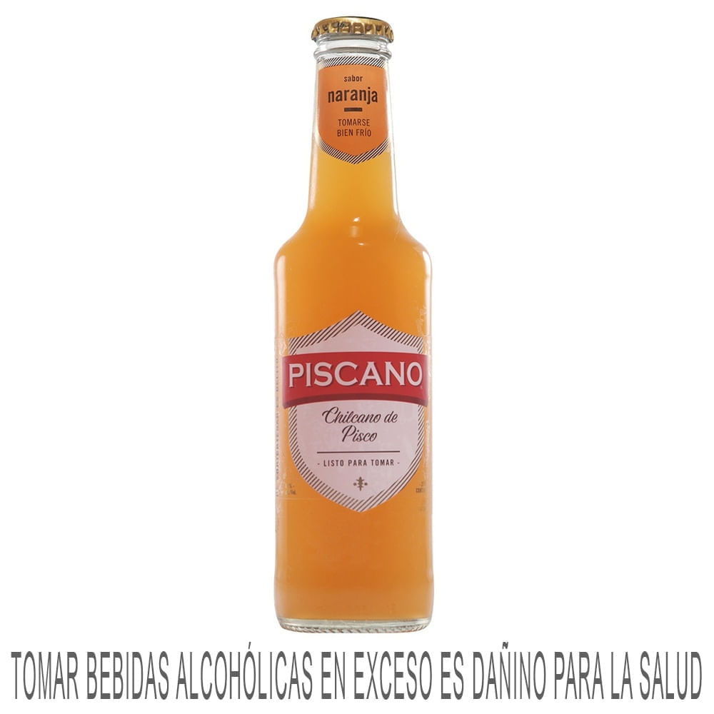 Ready To Drink (RTD) PISCANO Chilcano Naranja Botella 275ml