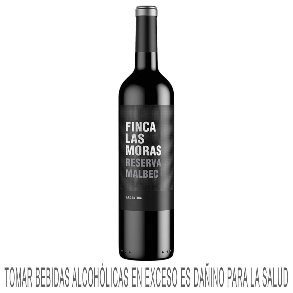 Vino Tinto FINCA LAS MORAS Reserva Malbec Botella 750ml