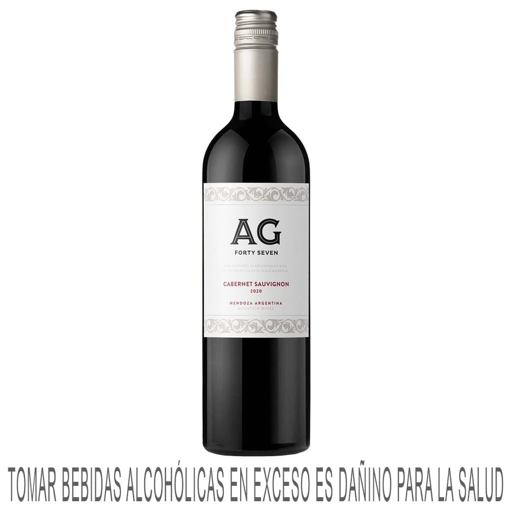 Vino Tinto AG 47 Cabernet Sauvignon Botella 750ml