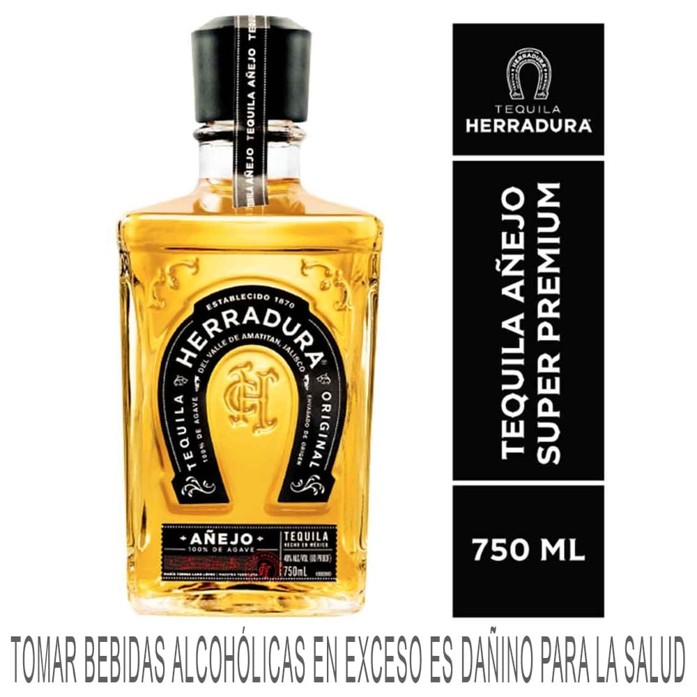 Tequila HERRADURA Añejo Botella 700ml