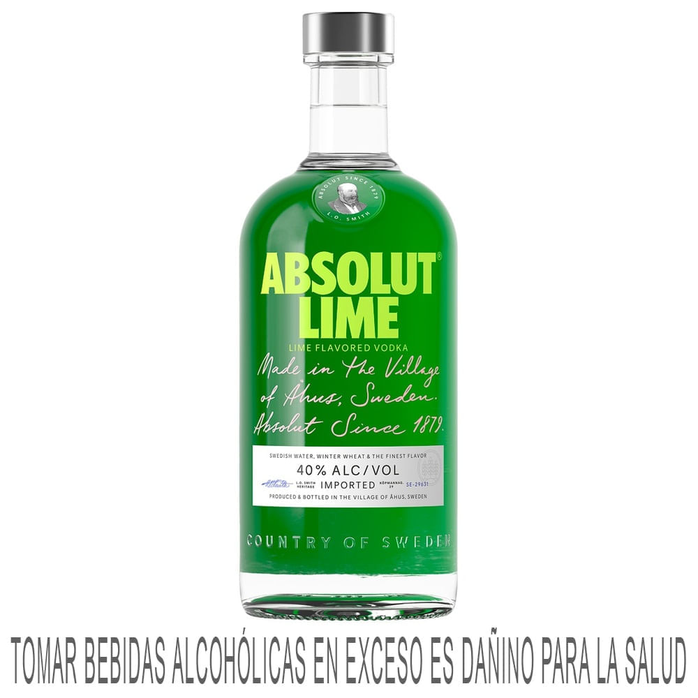 Vodka ABSOLUT Lime Botella 700ml