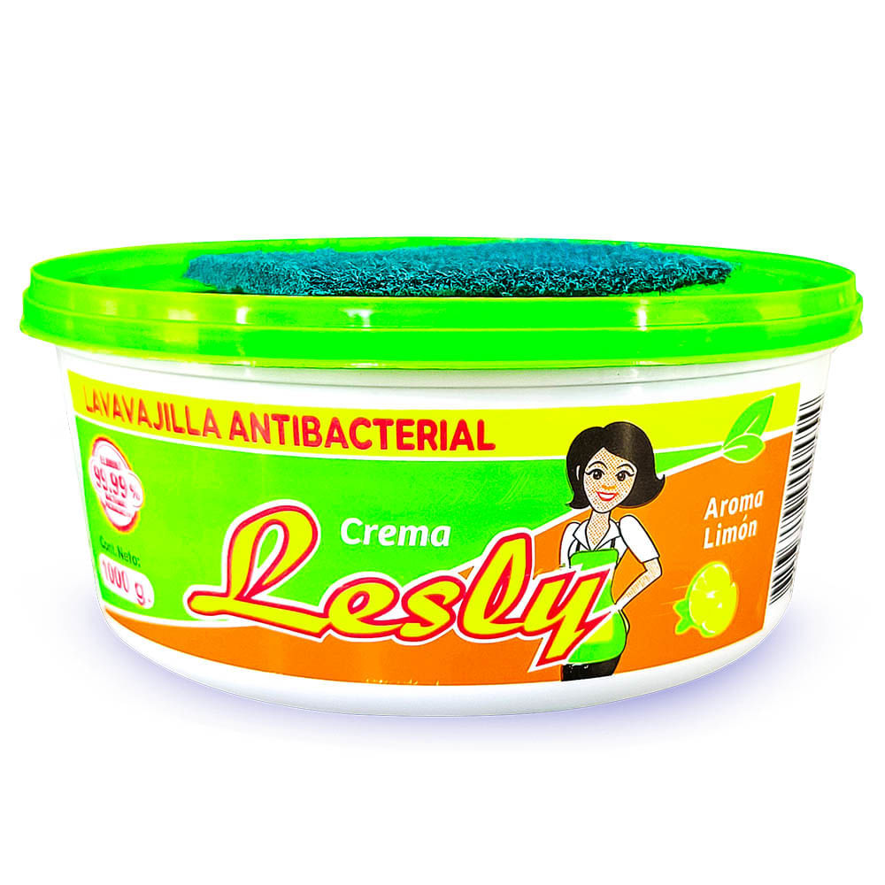 Lavavajilla LESLY Limón Pote 1Kg