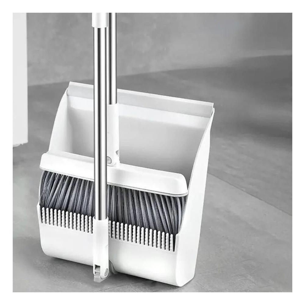 Utensilios Magicos con Recogedor para Limpieza Completa de Casa Blanco Moderno Y Regalo Sticker