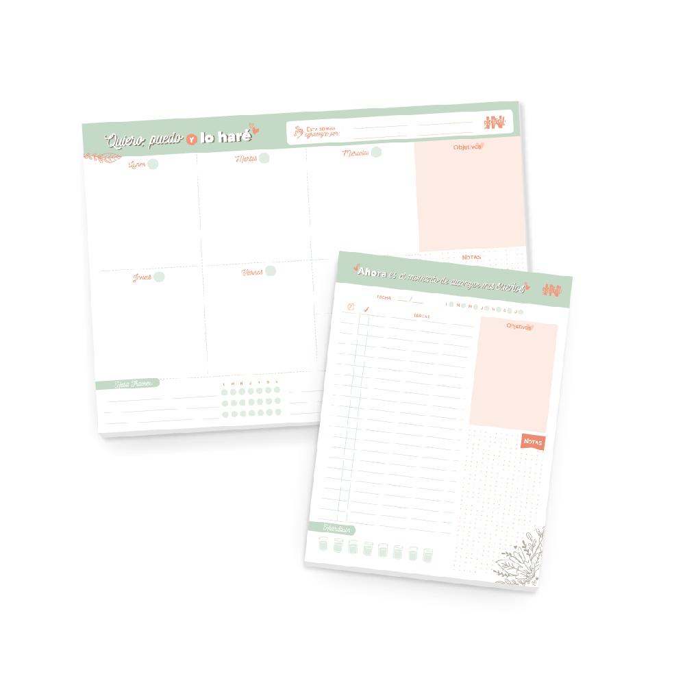 Pack Ingenial Alaia. planner semanal y planner diario