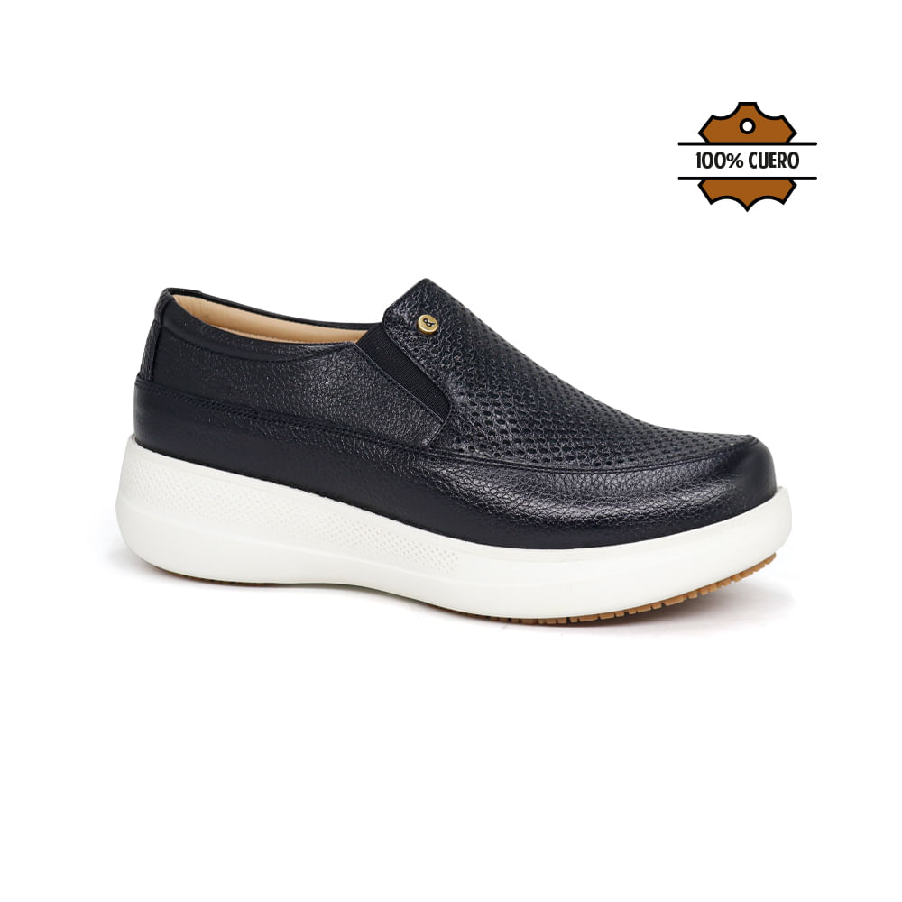Zapatos Casuales Mujer C uero 2650-KA26Q3 Negro 36