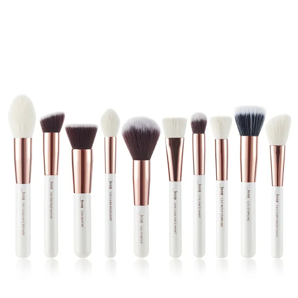 Set 10 Brochas Rostro T226 - Jessup Beauty