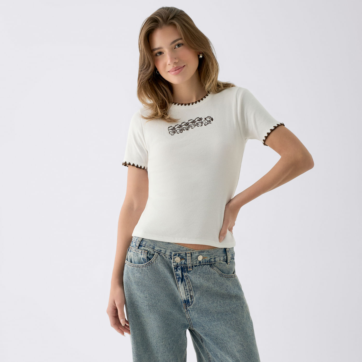 Polo Mujer Minions Hypnotic Manga Corta