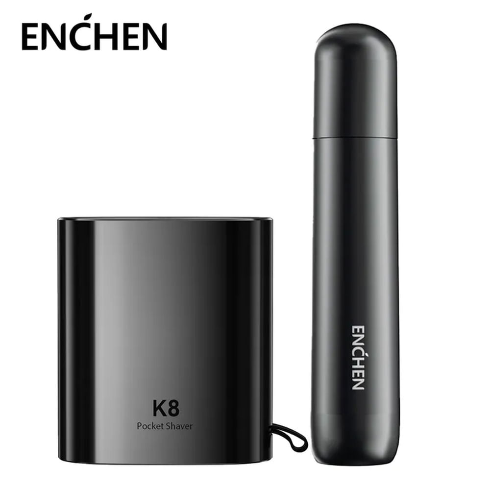 Afeitadora eléctrica K8 + Recortador de vello nasal EN005 Enchen