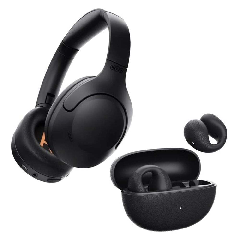Combo Qcy Audífonos H3 Lite Over-ear + Audífonos QCY Crossky C10 Open-ear