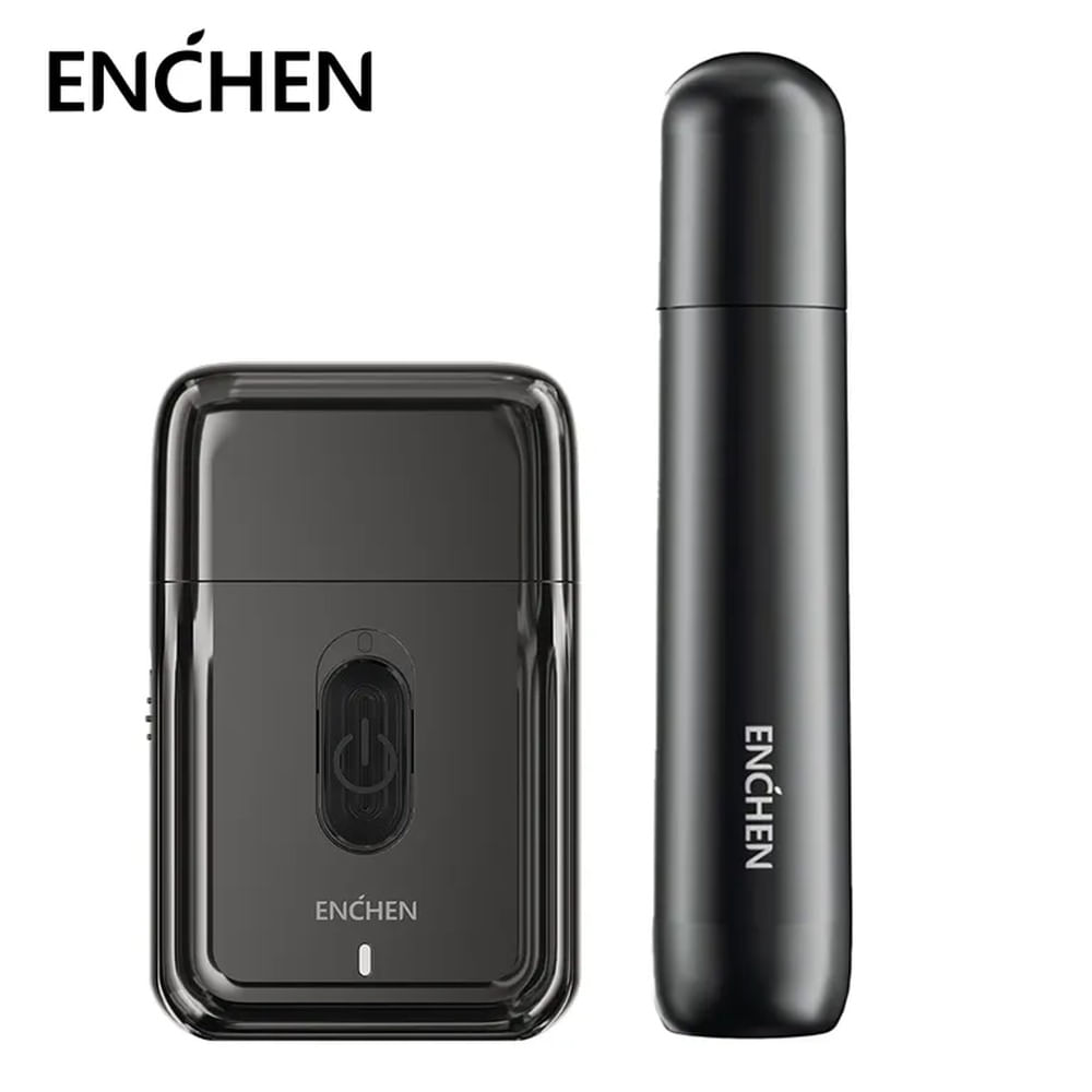 Afeitadora eléctrica MS003 + Recortador de vello nasal EN005 Enchen