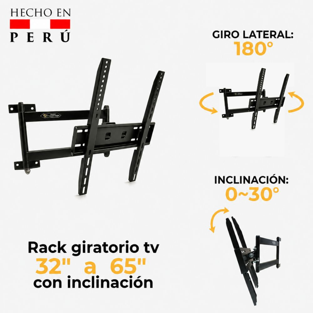 Rack giratorio TV 32 a 65 con inclinación