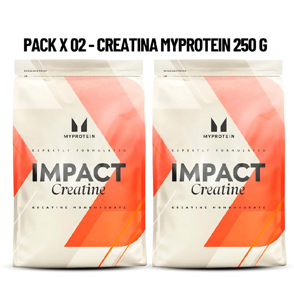 PACK X 02 - Creatina Monohidratada Myprotein 250g