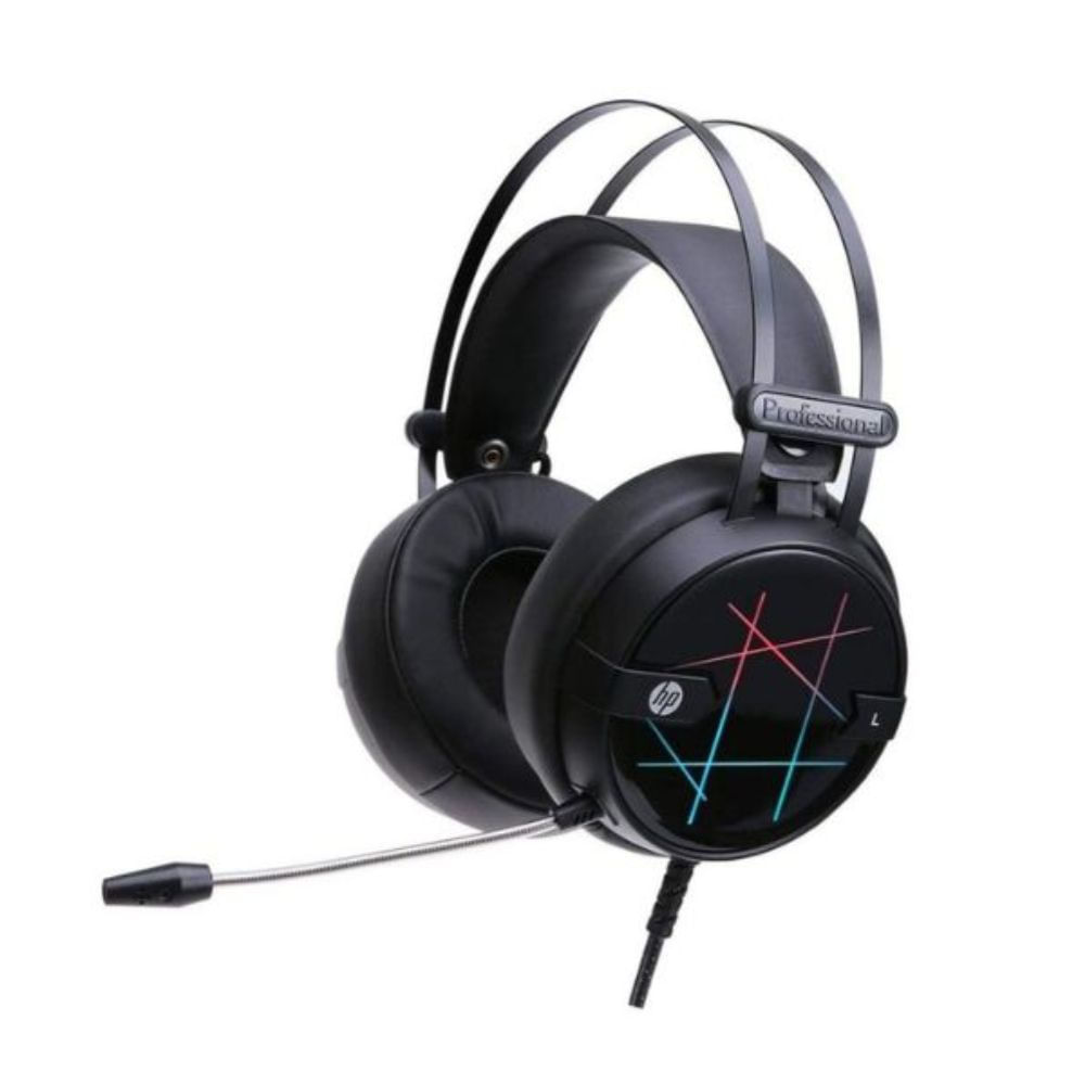 Audífonos Gamer HP H160GS USB 7.1 - Over Ear Negro