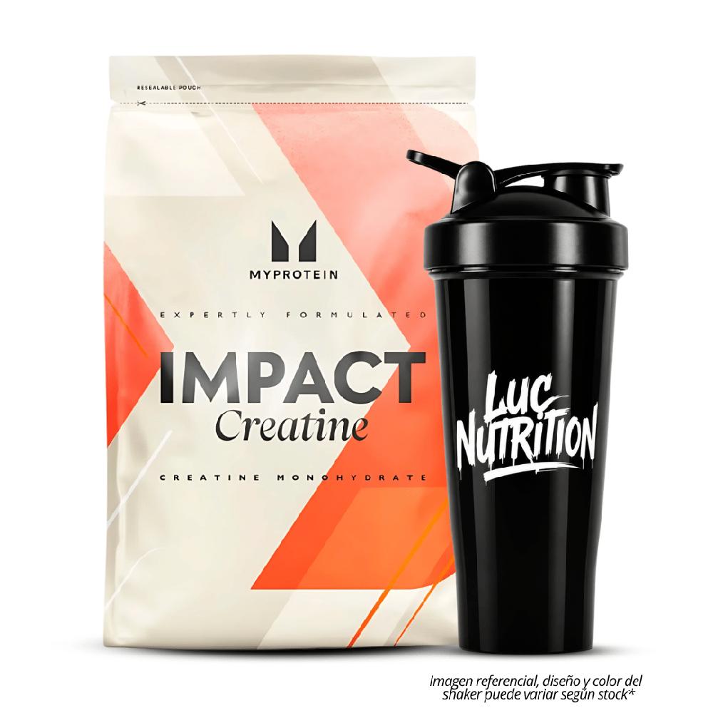 Creatina Monohidratada Myprotein 1 kg con Shaker