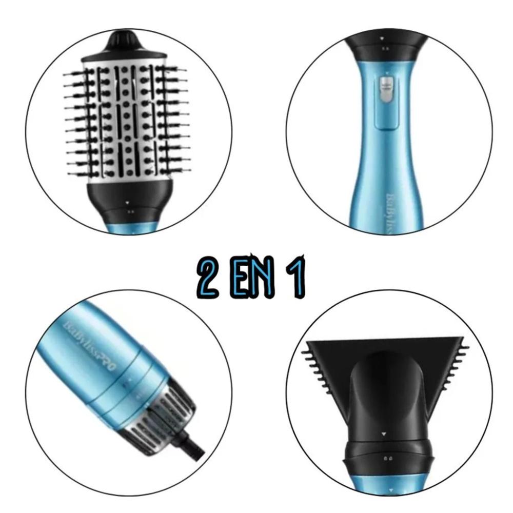 Cepillo Secador BabylissPro 2 en 1 BNTDHB275PE Profesional