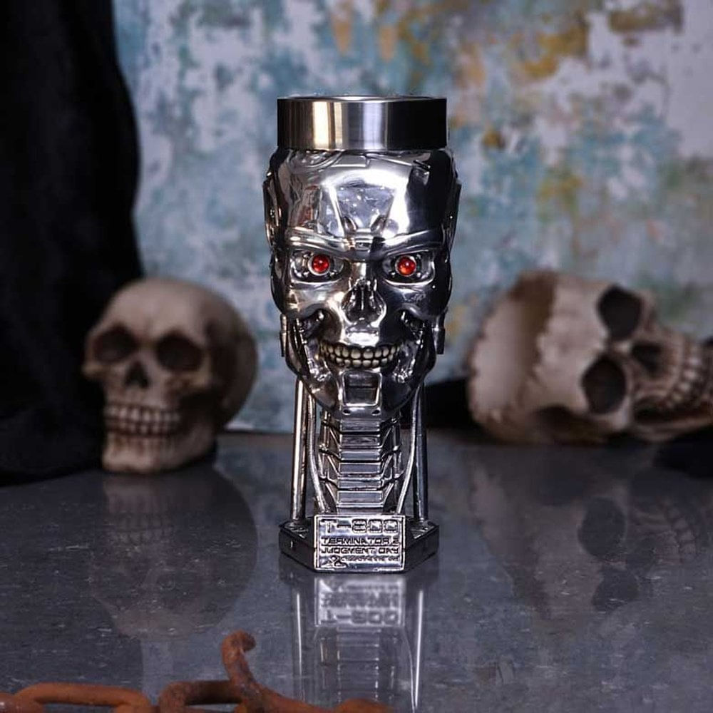 Terminator 2 Judgement Day T-800 Head Copa