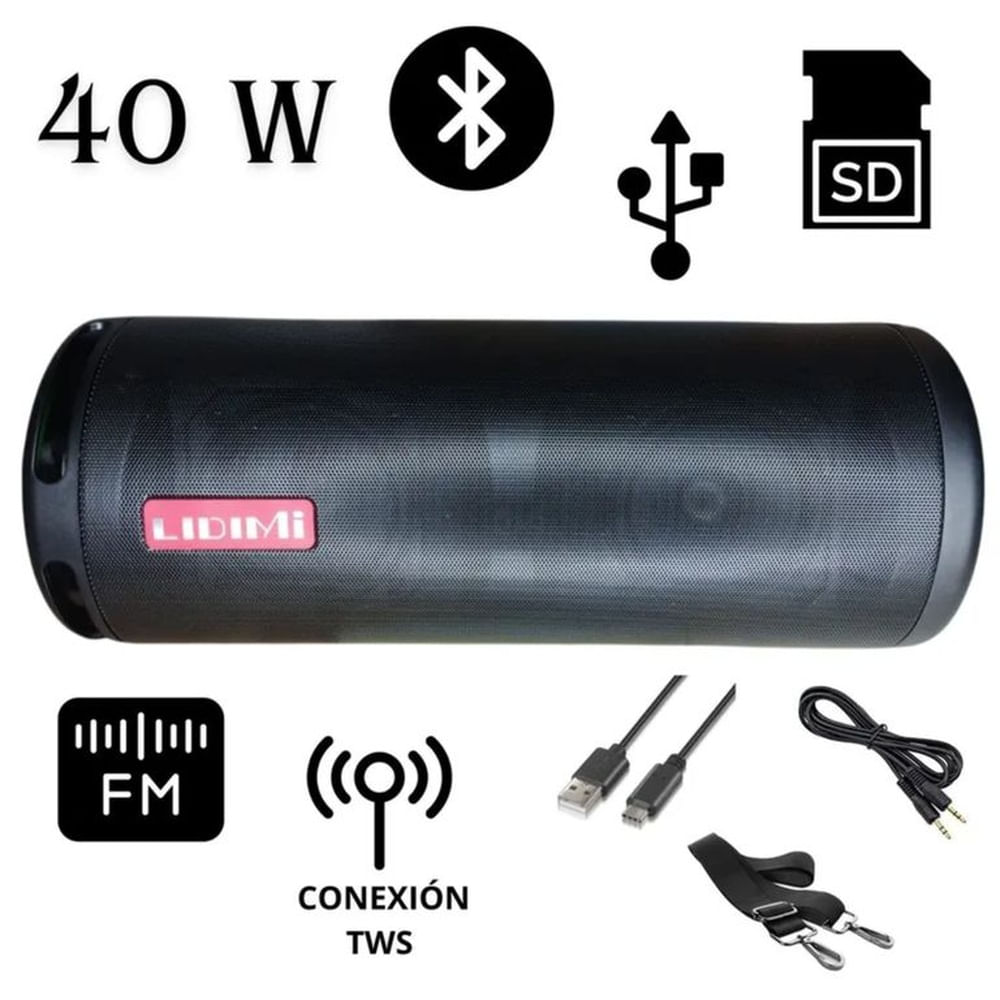 Parlante Lidimi LD-S030 40W Bluetooth USB TWS