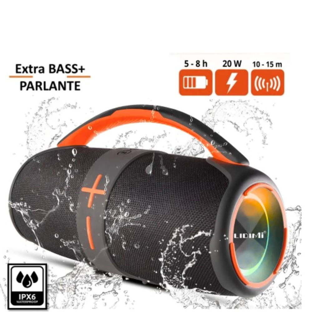 Parlante Lidimi Ld-S647 Bluetooth 5.2 Radio Fm Rgb