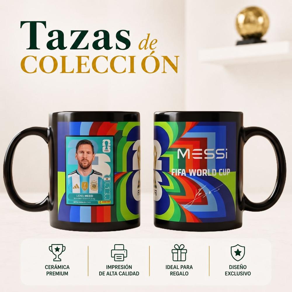 TAZA COPA MUNDIAL 2026, MESSI