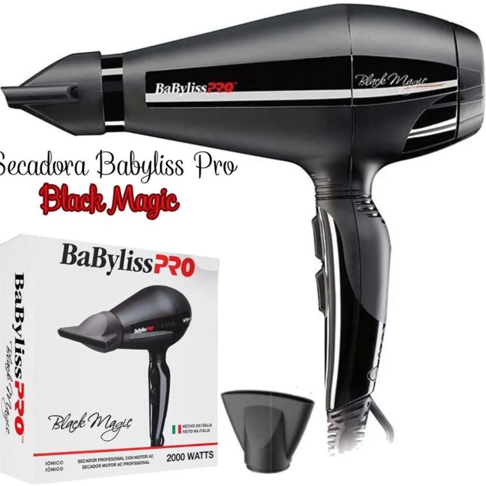 Secadora de Cabello BaBylissPRO Black Magic 2000W B6400PE