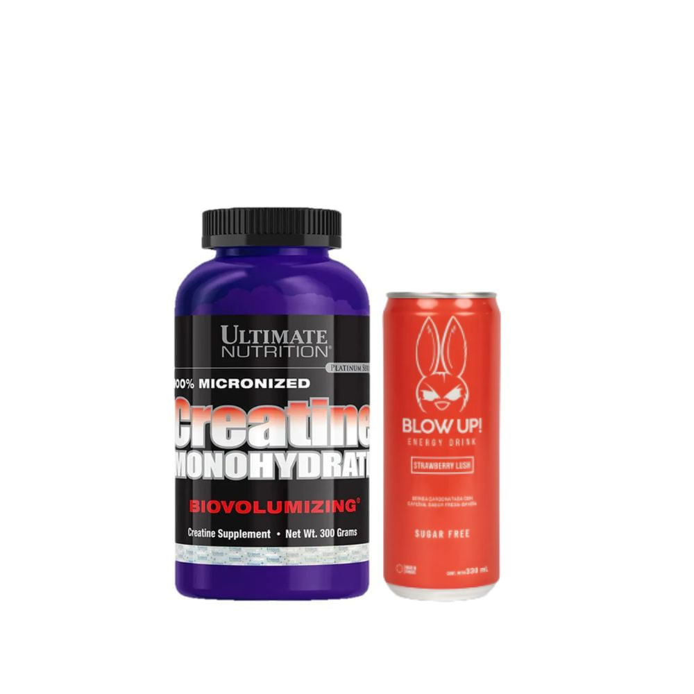 CREATINA MONOHYDRATADA ULTIMATE NUTRITION 300GR