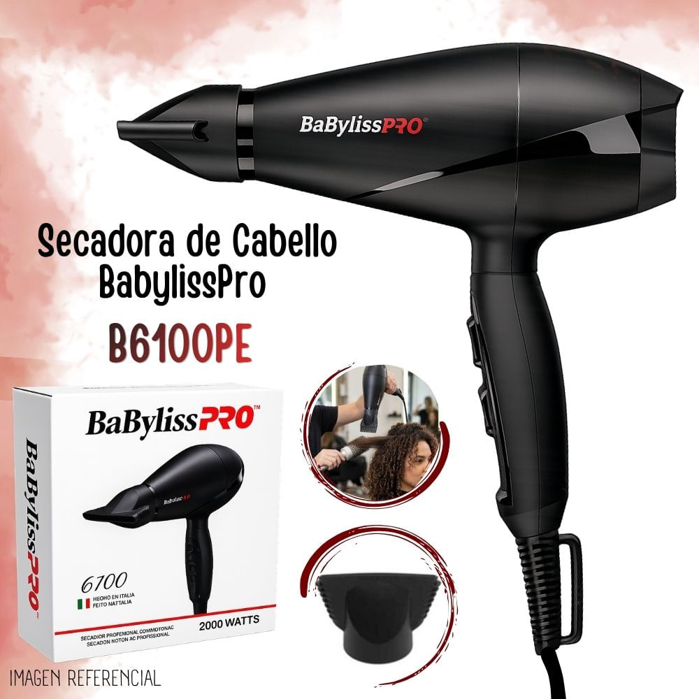Secadora de cabello BaByliss Hair Dryer - B6100PE