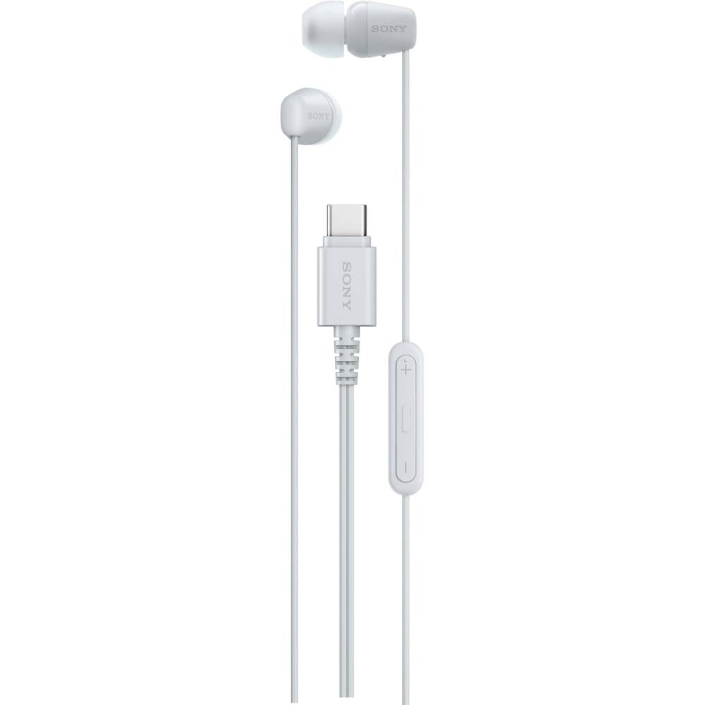 Audífonos Sony IER-EX15C USB-C con Micrófono y Control Integrado Blanco