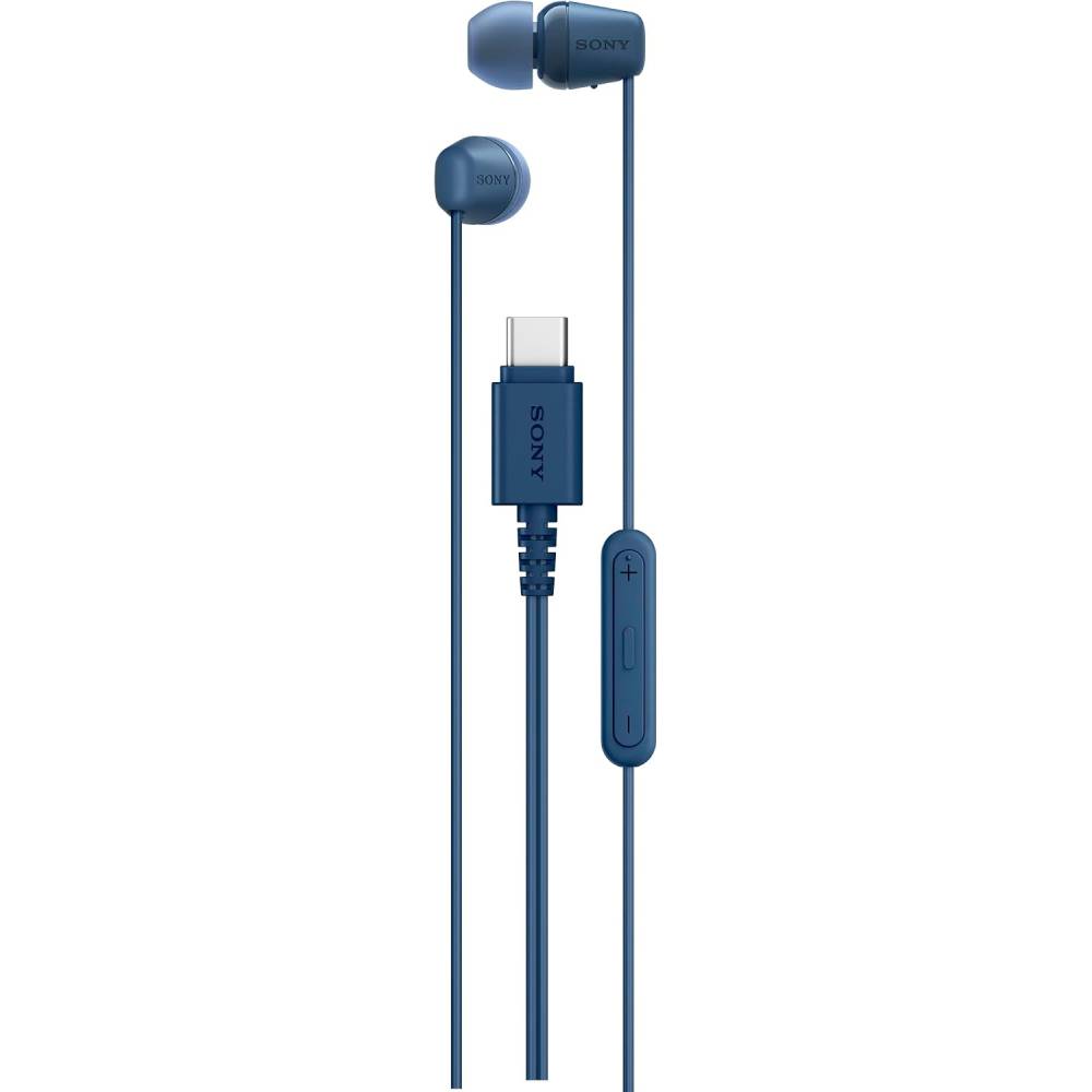 Audífonos Sony IER-EX15C USB-C con Micrófono y Control Integrado Azul