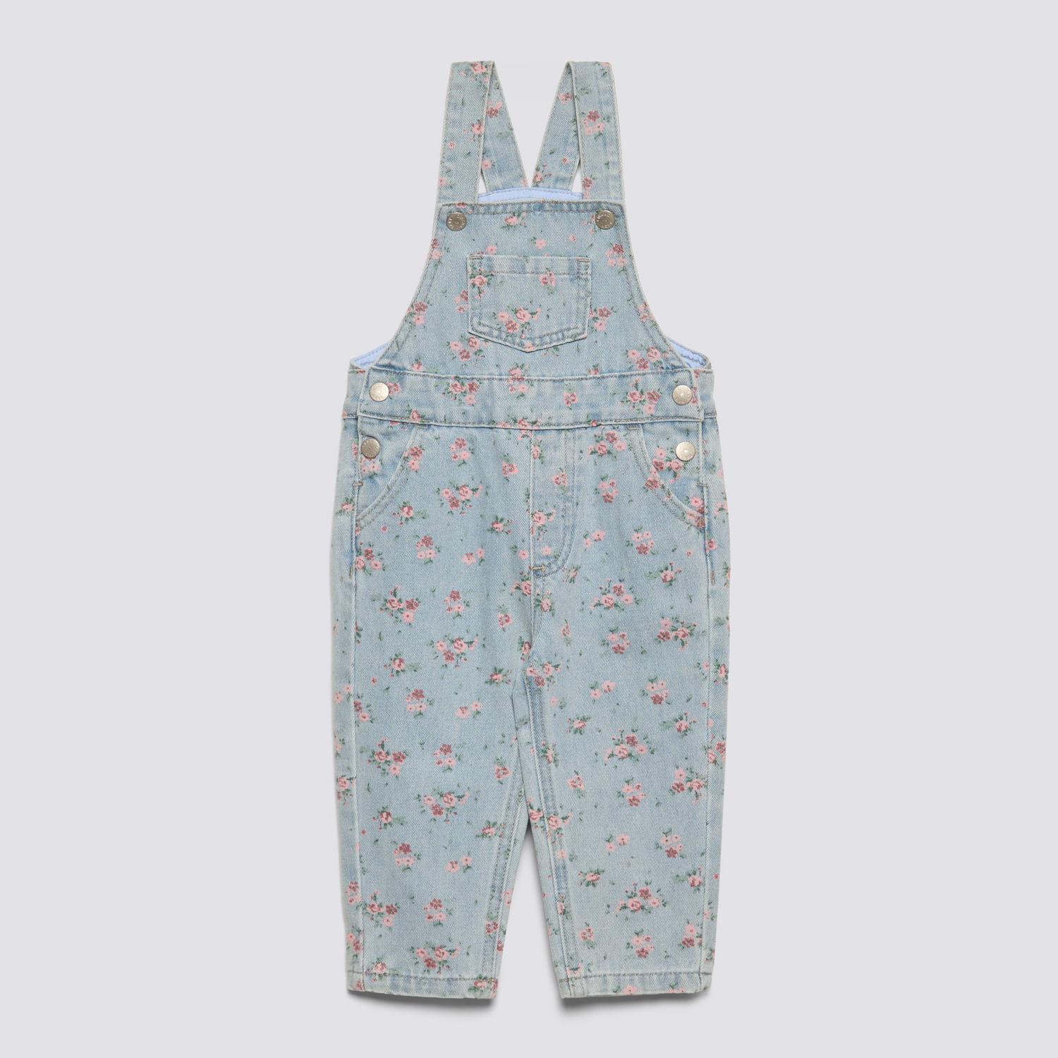 Jumper Pantalón Bebé Niña Country Print Baby Circus Celeste Talla 9M