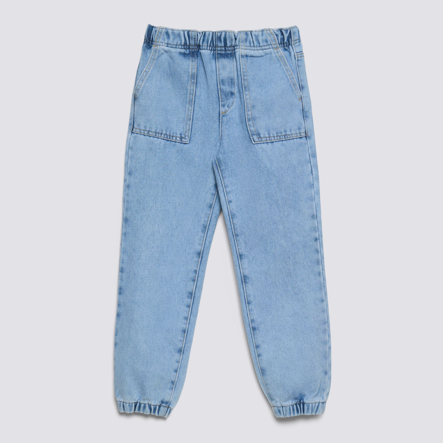Jean Niña New Jogger Circus Celeste Talla 12