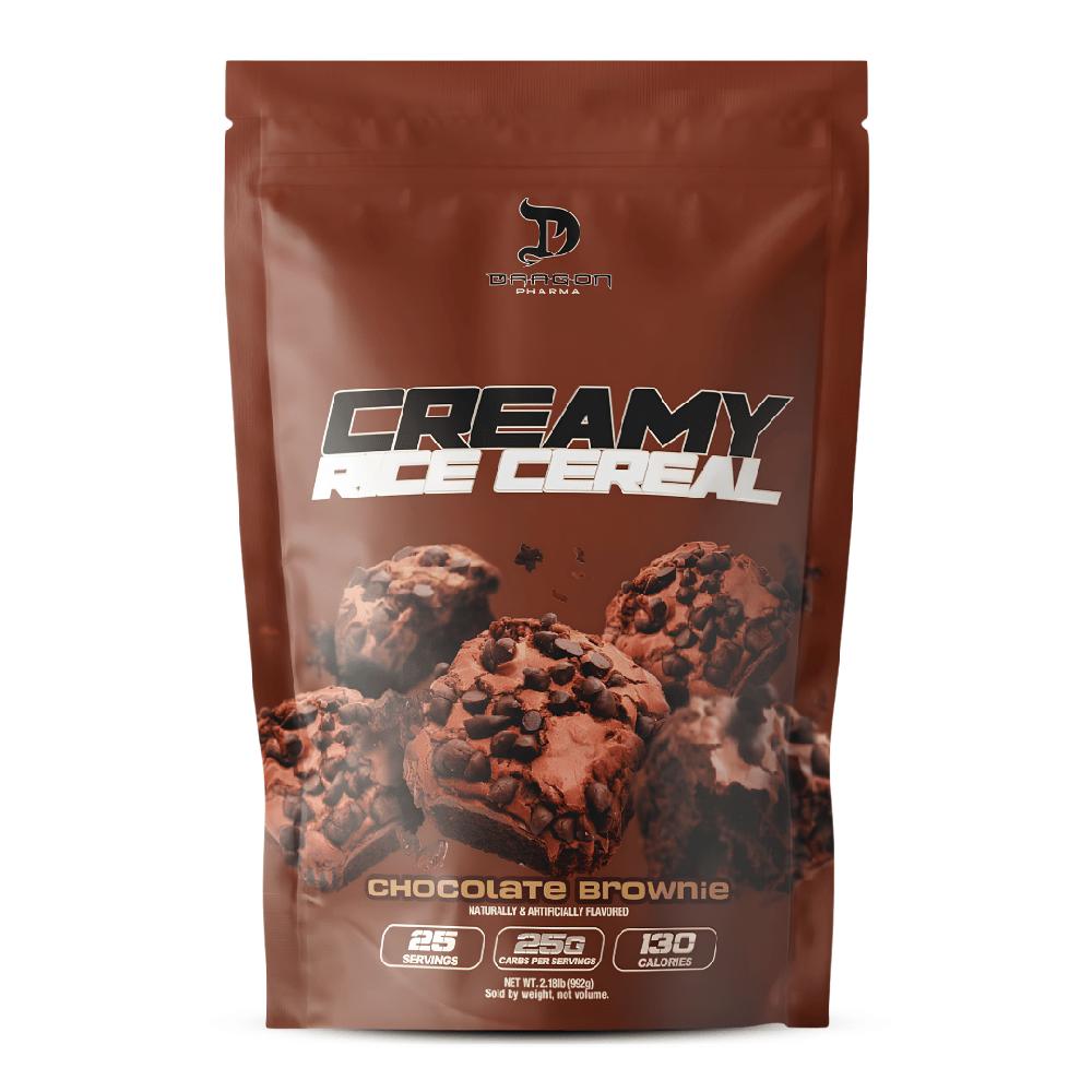 Crema de Arroz Dragon Pharma 2 LB - Chocolate Brownie