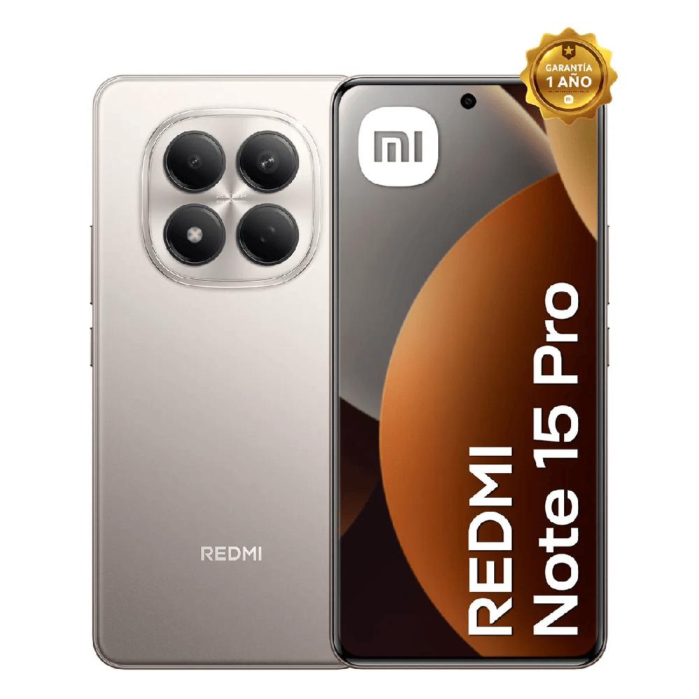 Celular Xiaomi Redmi Note 15 Pro 4G 256GB RAM 8GB ROM - Titanium