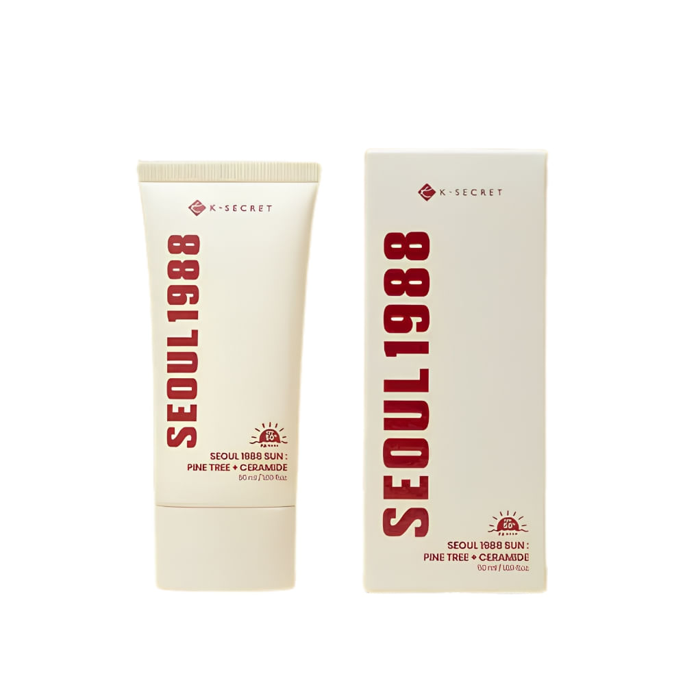 K-Secret Seoul 1988 Sunscreen With Pine Tree y Ceramide 50 ml