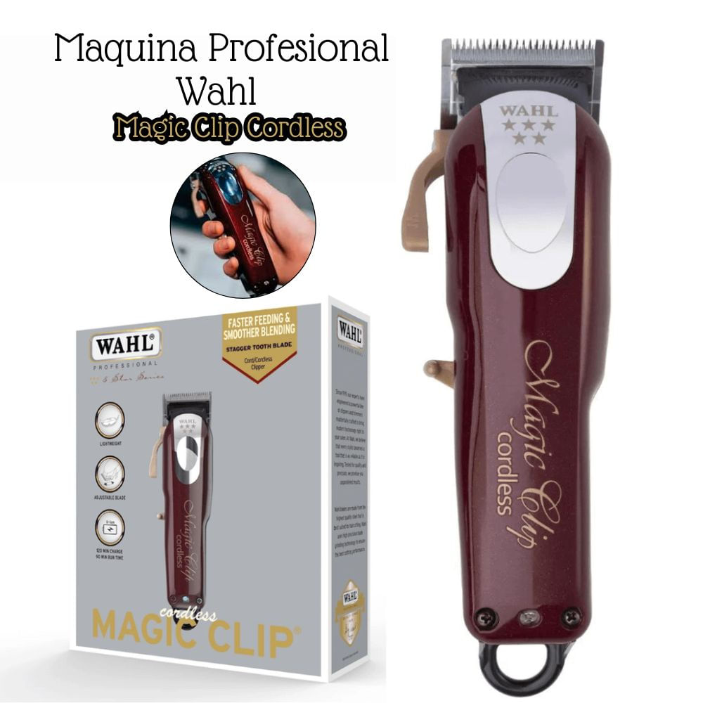Maquina Wahl Profesional Magic Clip Cordless.
