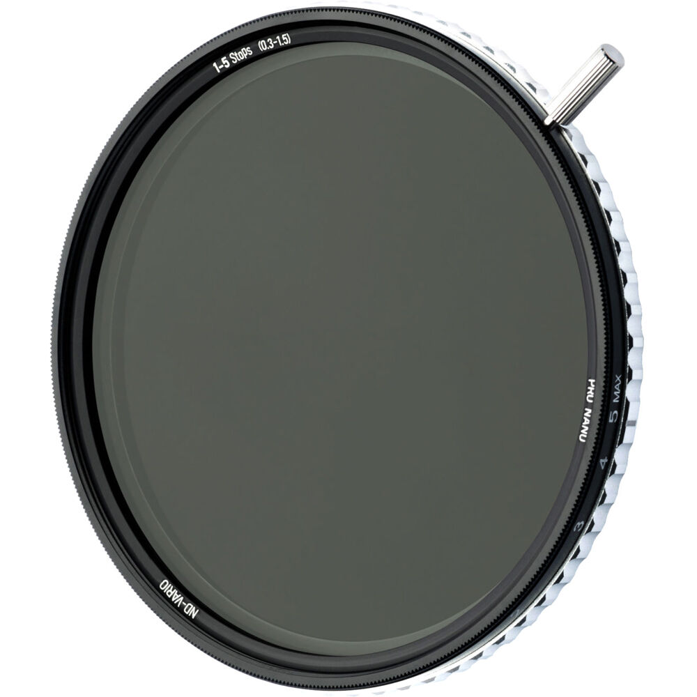 NiSi Filtro ND-VARIO Pro Nano 86mm 1-5 Stops - Control de Exposición y Color Verdadero
